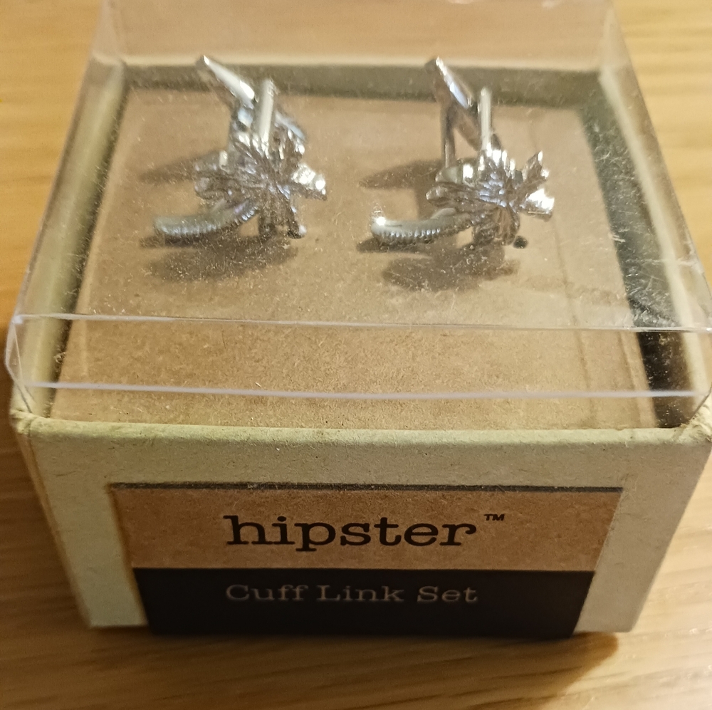 Hipster Palm Tree Cufflinks